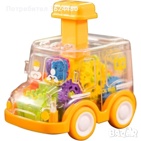 Механична Прозрачна Кола за Деца 4747, снимка 10 - Коли, камиони, мотори, писти - 52542163