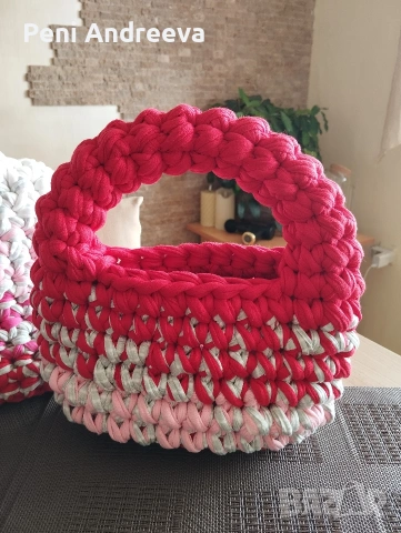 Ръчно изработени плетени чанти