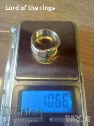 Голям Сребърен пръстен със седеф, снимка 5 - Пръстени - 44656375