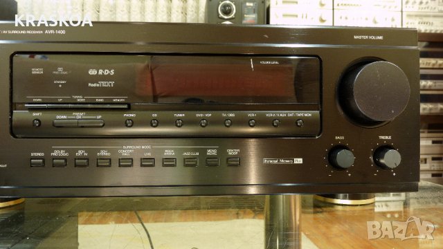 DENON AVR-1400, снимка 3 - Ресийвъри, усилватели, смесителни пултове - 34145642