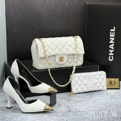 обувки на ток chanel 