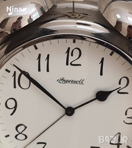 Настолен часовник Ingersoll Ингерсол, снимка 2 - Стенни часовници - 42048032