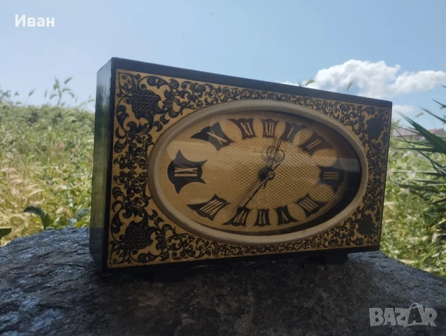 Настолен часовник Янтар , снимка 2 - Други - 50536958