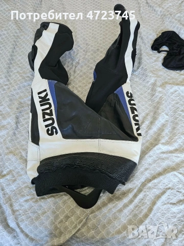 Suzuki оригинален кожен екип две части , снимка 6 - Спортни дрехи, екипи - 53660780