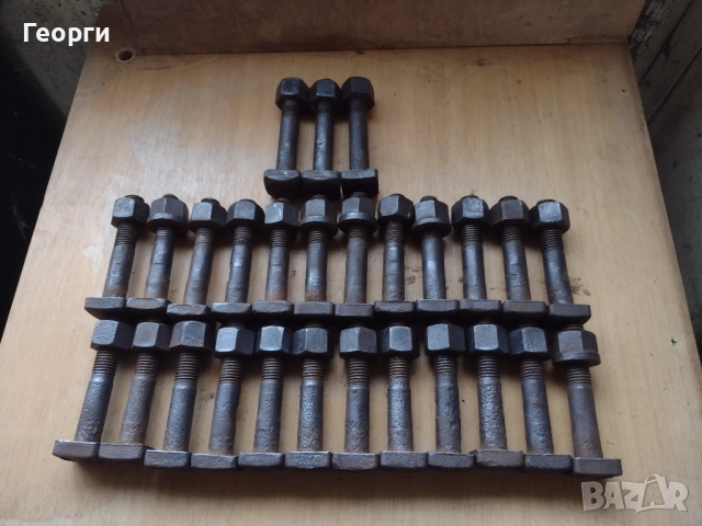 Болтове за ЖП джонт, снимка 2 - Други машини и части - 52097840