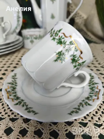 Esenbach Bavaria модел Зелена панделка , снимка 6 - Чаши - 55994400