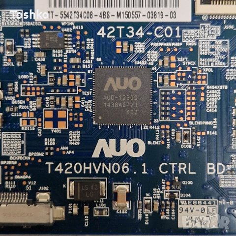 TCON BOARD T420HVN06.1 CTRL BD, снимка 2 - Части и Платки - 40184104