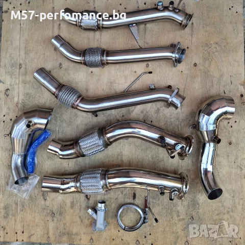 Bmw M57 downpipe, intake, Бмв М57 даунпайп, интейк