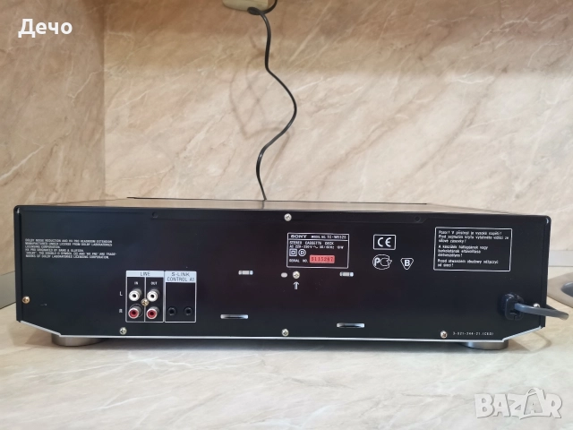 Касетен дек Sony tc we525, снимка 8 - Декове - 52872431