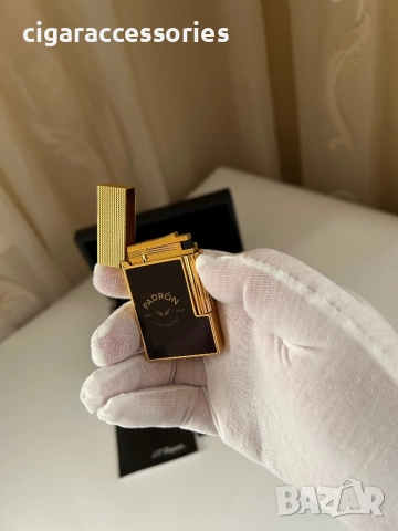 S.T. Dupont Ligne 2 Padron – запалка с два пламъка, снимка 4 - Запалки - 52666141