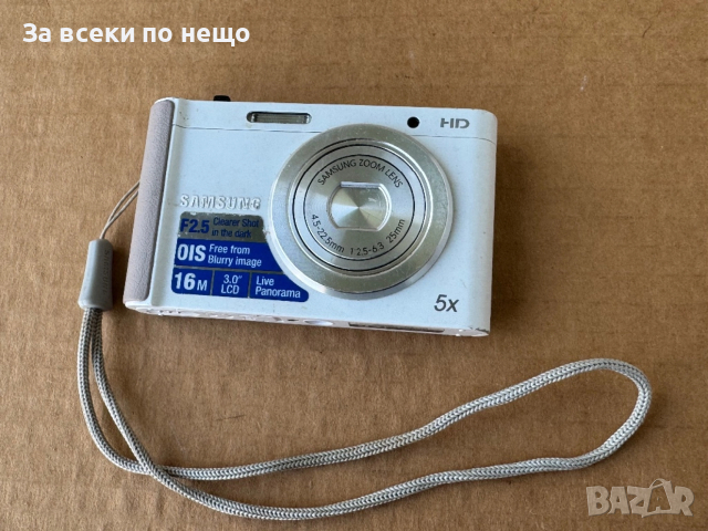 Цифров фотоапарат Фотоапарат Samsung ST88 , 16.1Mp 5x Zoom, снимка 2 - Фотоапарати - 52448893