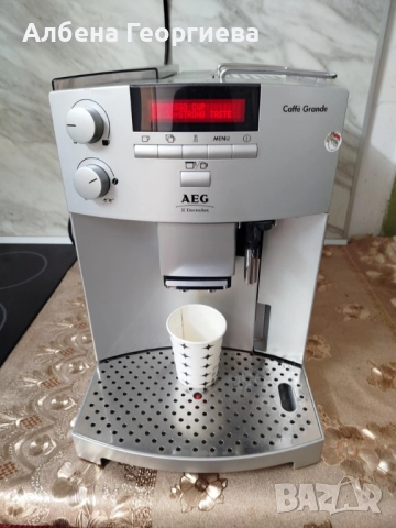 Кафе машина AEG CAFFE GRANDE , снимка 2 - Кафемашини - 51568095