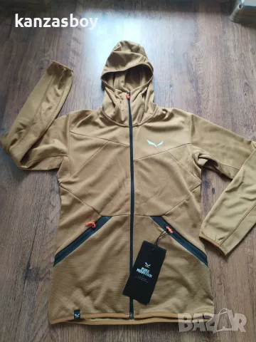 Salewa Puez Melange Polarlite Men's Hooded Jacket - страхотно мъжко яке НОВО С , снимка 7 - Спортни дрехи, екипи - 56201316