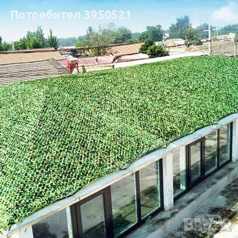 Камуфлажна Тента, Мрежа за сянка, Сенник, камуфлаж 2х3, 3х3, 3х5, 3х6