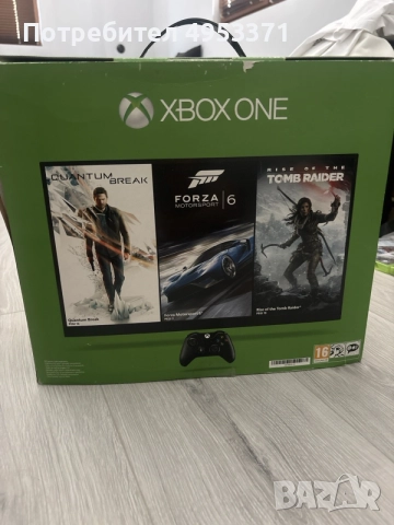 Конзола Xbox One 500 GB + контролер, снимка 3 - Xbox конзоли - 56136776