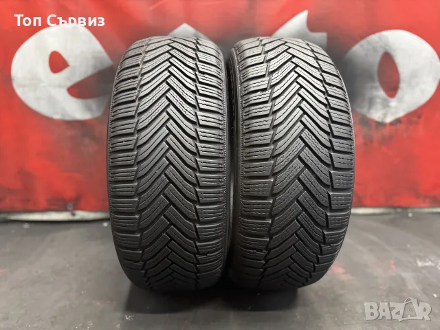 215 55 16, Зимни гуми, Michelin Alpin6, 2 броя, снимка 2 - Гуми и джанти - 56047182