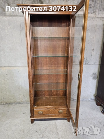 Кристалиера в стил Рустик, снимка 4 - Секции и витрини - 53566009