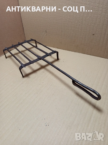 Стара Ръчно Кована Скара За Барбекю., снимка 7 - Антикварни и старинни предмети - 51645302