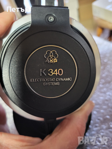 AKG K340 слушалки !!!ЗЕЛЕН драйвер неутрален бас, снимка 5 - Слушалки и портативни колонки - 44740516