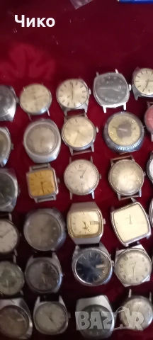 40бр руски механични ръчни мъжки часовници , снимка 14 - Антикварни и старинни предмети - 53713072