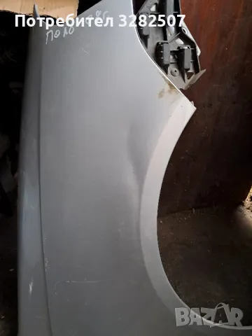 Преден десен калник за Vw Polo 05-09г., снимка 2 - Части - 48417957