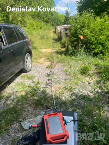 Откриване на подземни води – анализ с георадар/радиестезия до 150м, снимка 1