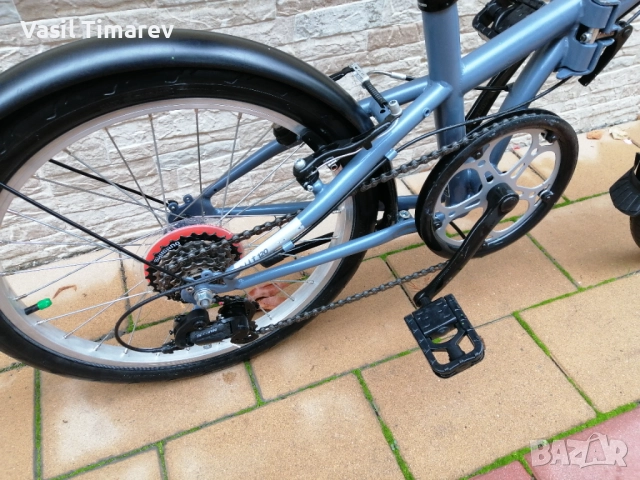 Btwin 20 * Сгъваем велосипед с скорости! , снимка 11 - Велосипеди - 52316046