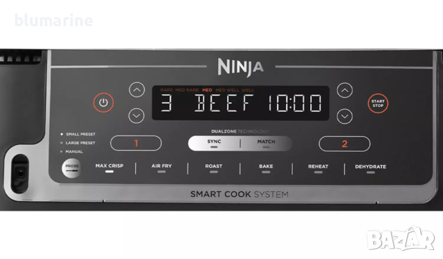 Ninja Foodi MAX Dual Zone Air Fryer [AF451UK] / [AF400EU], 9.5L, снимка 2 - Фритюрници - 44658024