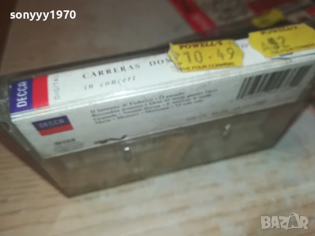 CARRERAS DOMINGO PAVAROTTI-ORIGINAL TAPE 0308251255, снимка 4 - Аудио касети - 51234607
