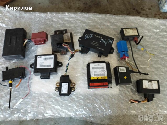 Компютър парктроник 9629825080 Citroen C6 Peugeot 607 facelift 2.0 2.2 2.7 HDI 607 2.7 ХДИ Пежо , снимка 2 - Части - 42143515