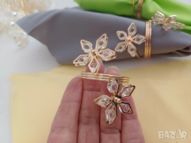 Пръстени за салфетки , снимка 13 - Аксесоари за кухня - 52415421