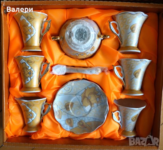 Сервиз за кафе японски ”YAMASEN” - 21 прибора, снимка 2 - Сервизи - 42624531