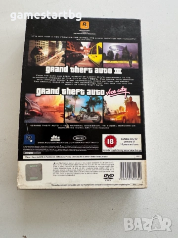 Grand Theft Auto Double Pack за PS2, снимка 2 - Игри за PlayStation - 53527519