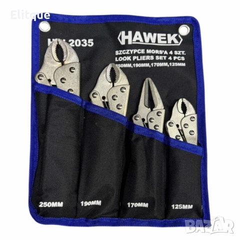 Комплект клещи чираци, 4 части HAWEK, HW-2035, снимка 2 - Други стоки за дома - 53127792