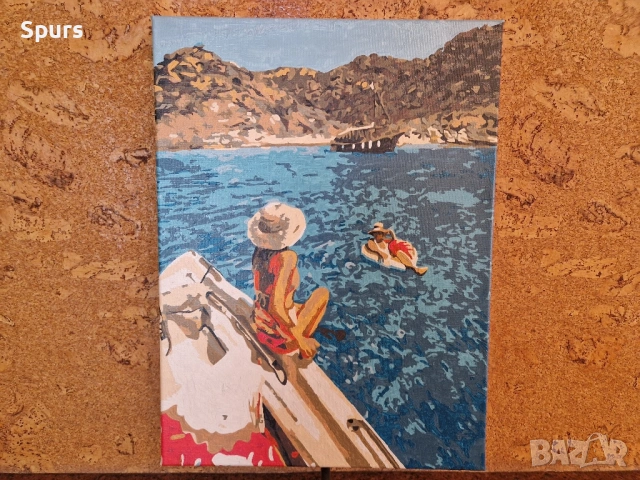 Ръчно рисувани картини 40х50см, снимка 11 - Картини - 47043273