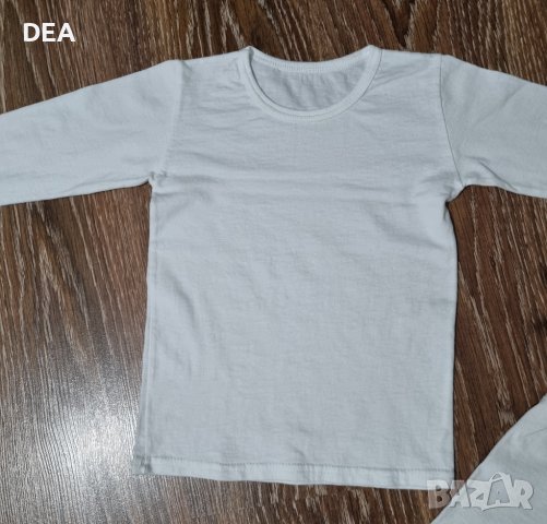 Бели блузи 2броя-3лв.промоция, снимка 2 - Детски Блузи и туники - 41706066