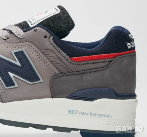 маратонки Made in USA New Balance M997WL x Woolrich : вълнен модел номер 42 ,5, снимка 10 - Маратонки - 47519646