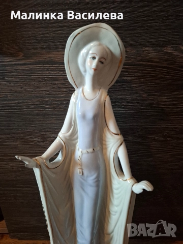 порцеланова дама, снимка 7 - Антикварни и старинни предмети - 52900453