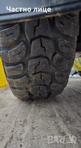 4 броя гуми 235/75/15 Kumho с джанти 5х139.7 за фероза, витара, джимни,нива, снимка 4 - Гуми и джанти - 52535586