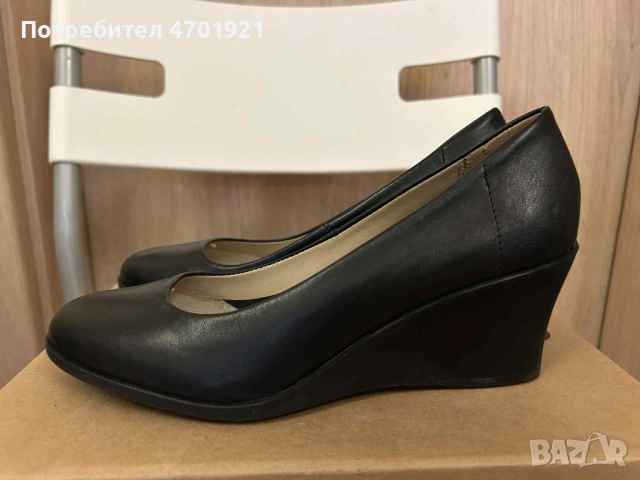 Черни обувки на платформа