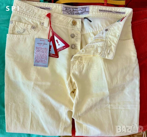 Луксозен ленен панталон, снимка 2 - Панталони - 50738387