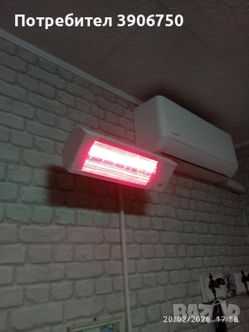 инфра червена отоплителна печка Бурда , снимка 3 - Отоплителни печки - 53564636