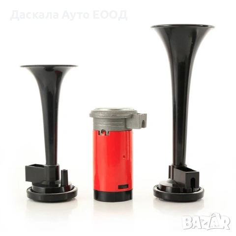 Тромба , клаксон двойна с въздушен компресор 12V 