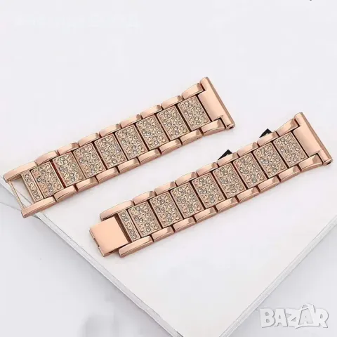 DIAMOND STEEL верижки за Samsung / Xiaomi / Huawei / АppleWatch и др., снимка 2 - Каишки за часовници - 49407968