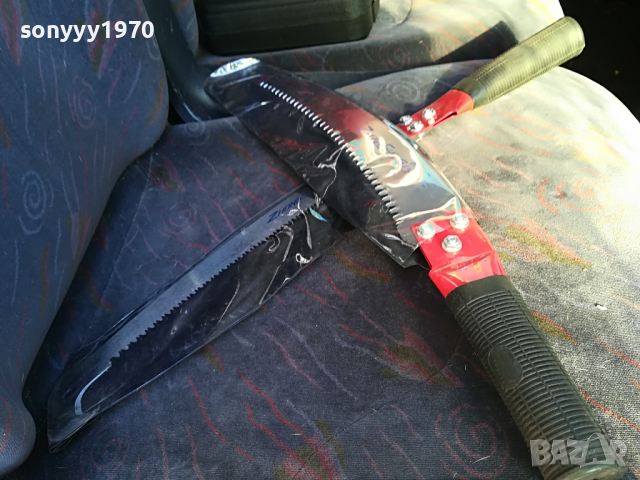 трион с кука 55см и отвор за прът 0604221800, снимка 10 - Градински инструменти - 36367930