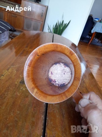 Стара дървена чаша,халба #3, снимка 5 - Други ценни предмети - 41499216