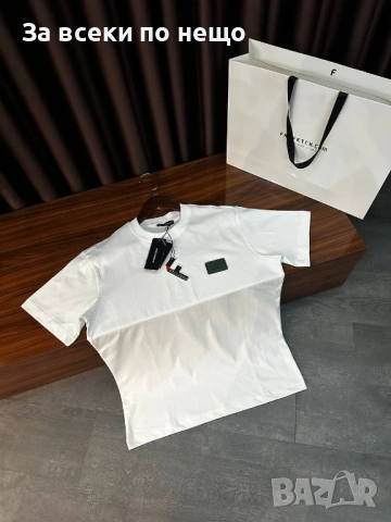 Dolce&Gabbana Мъжка Бяла Тениска👕Мъжка Блуза С Къс В Бял Цвят Код Mens P.139