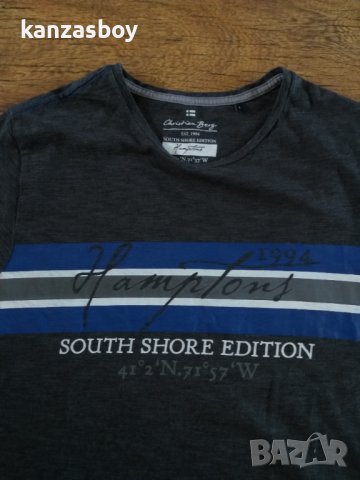 christian berg - страхотна мъжка тениска КАТО НОВА, снимка 2 - Тениски - 39932600