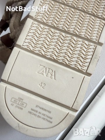 Zara men сандали 42, снимка 4 - Мъжки сандали - 55967609