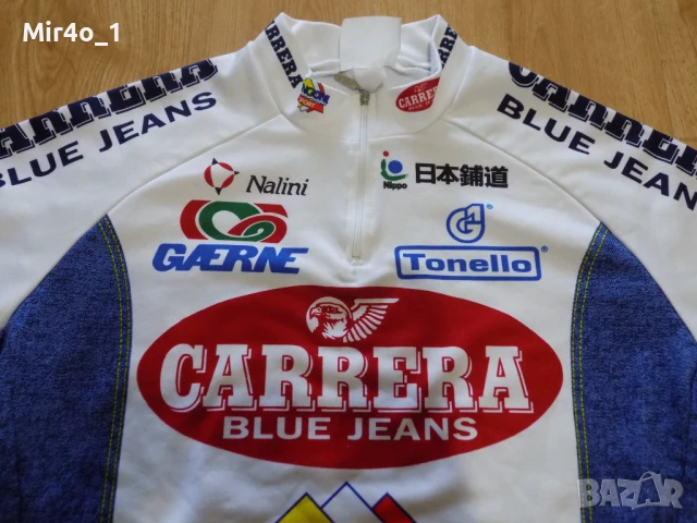 вело джърси nalini carrera тениска екип блуза шосейно колоездене мъжко оригинално XXL, снимка 4 - Спортни дрехи, екипи - 51351442